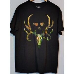 Bone Collector Antler T-shirt Black